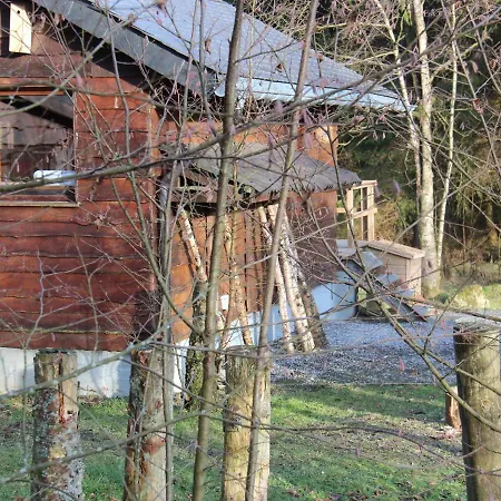 Rustic Chalet Ultimate Relaxation In The Forest Sourbrodt Exterior photo