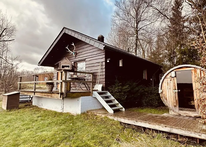 Rustic Chalet Ultimate Relaxation In The Forest